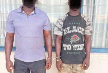 Two arrested in Elmina for attempting to smuggle 250 bags of cocoa beans