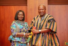 Mahama swears in Naana Jane, IGP, others to Police Council – Calls for integrity and action