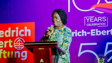 Jane Naana Opoku-Agyemang urges inclusive national dialogue at FES centennial celebration
