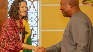 Mahama pushes for stronger Ghana-UK security ties during farewell meeting with British High Commissioner