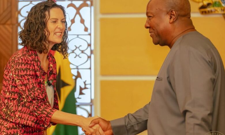 Mahama pushes for stronger Ghana-UK security ties during farewell meeting with British High Commissioner