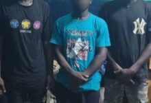 Police arrest three for armed robbery in Central Region