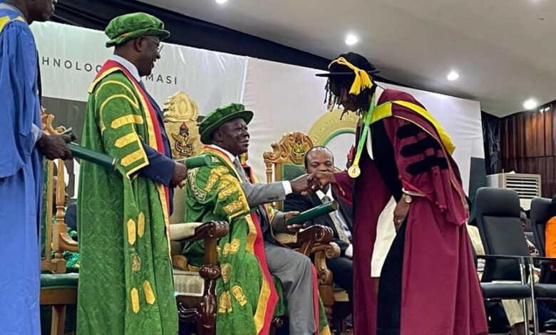 Otumfuo appeals for completion of KNUST Teaching Hospital, calls it a national priority