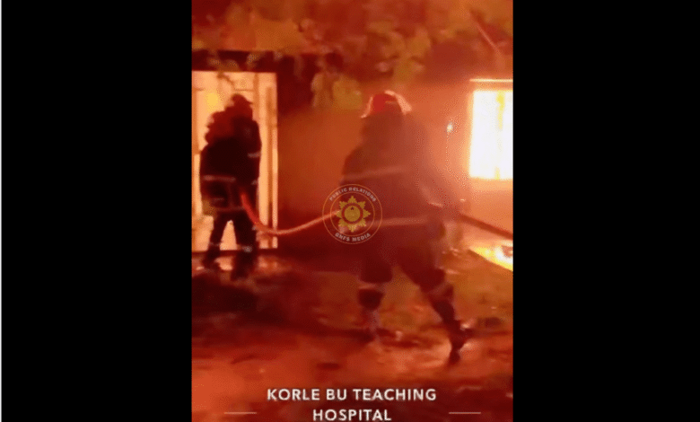 Korle Bu fire outbreak