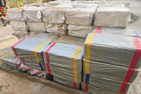 Cocaine worth $350 million confirmed in tipper truck bust