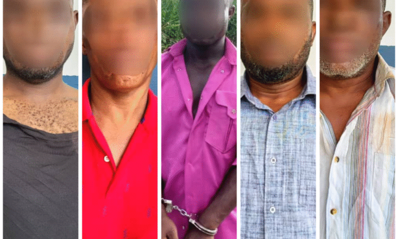 Nigerian-led syndicate behind Kumasi vehicle thefts arrested