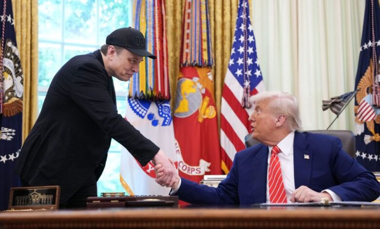 Trump expresses disappointment in Musk over EV policy criticism