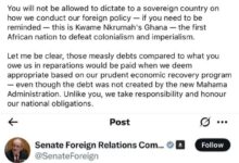 You can’t dictate to Nkrumah’s Ghana – Ablakwa claps back at US senator over debt comment