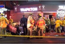 Driver plows into crowd outside LA nightclub