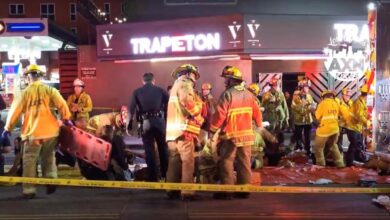 Driver plows into crowd outside LA nightclub