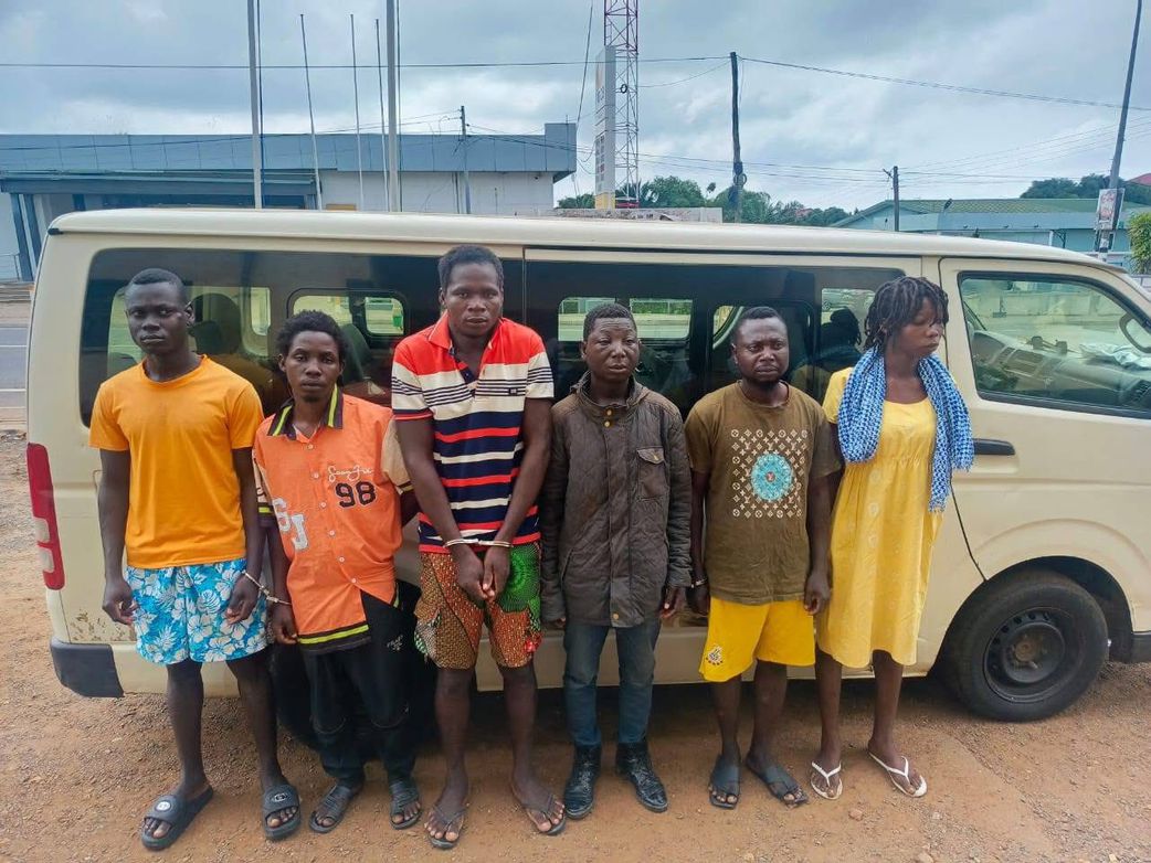 V/R: Police exhume several dead bodies from shrine, arrest 6 in suspected ritual killing
