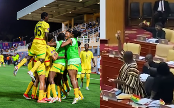 Minority MPs donate GH₵100,000 to Black Queens for winning Bronze at WAFCON (Video)