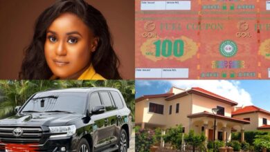See Salary, Fuel Coupons, House, New V8 & Other Benefits Enjoyed By Rosemond Obeng