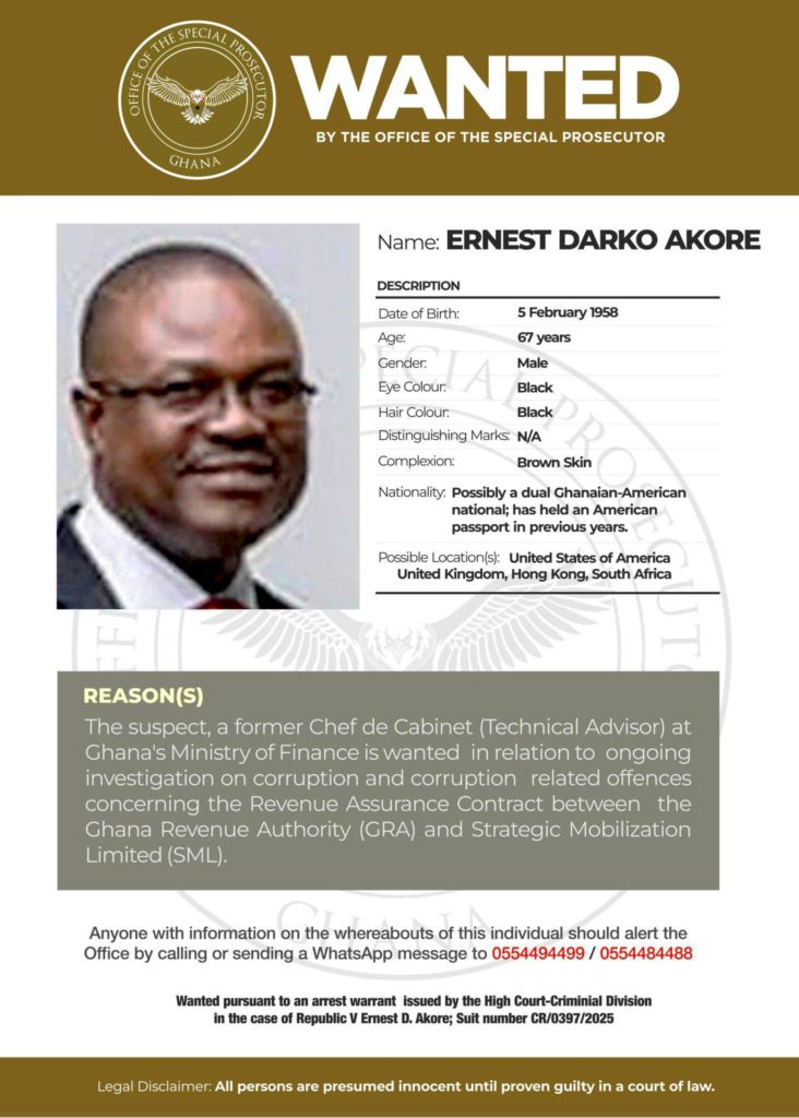 OSP declares former finance ministry advisor wanted over corruption allegations