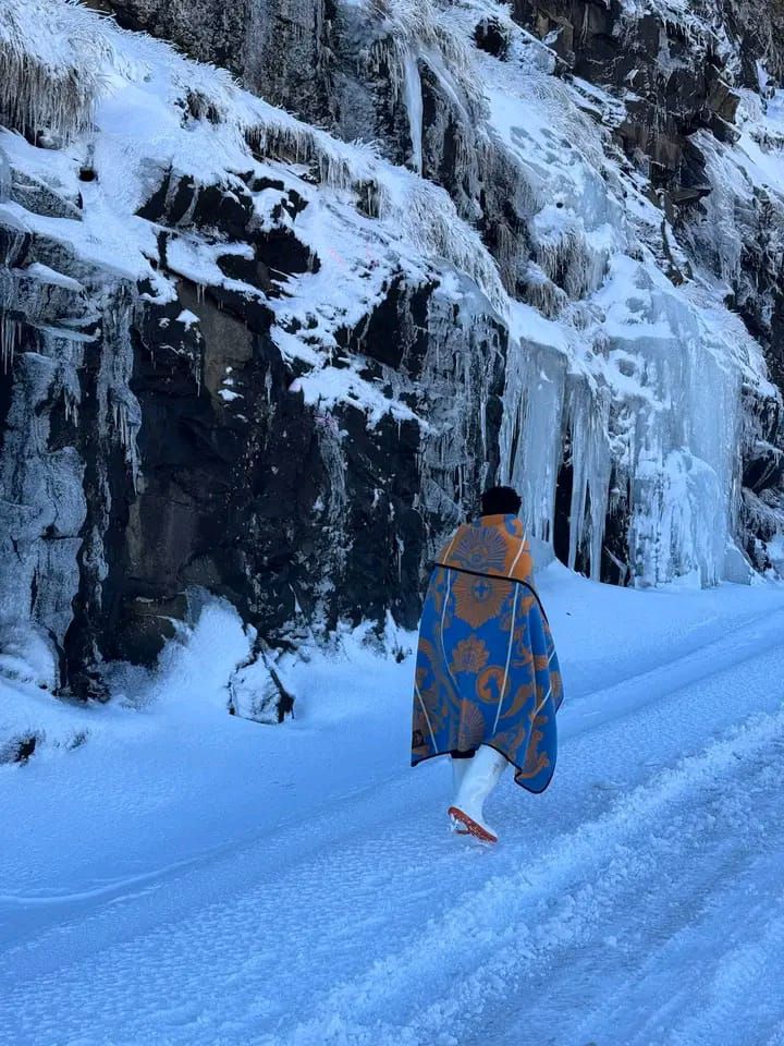 Inside Africa's coldest country filled with glaciers, snow and ice and -29C temperatures