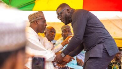 Muntaka joins dignitaries to mourn with Sekyere East DCE at father's burial