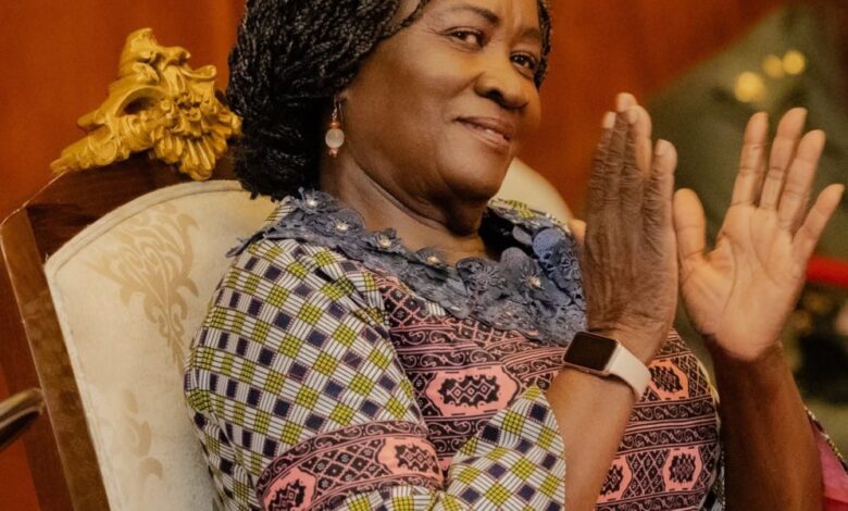 Naana Jane Opoku-Agyemang joins Mahama to welcome Mamprugu chiefs