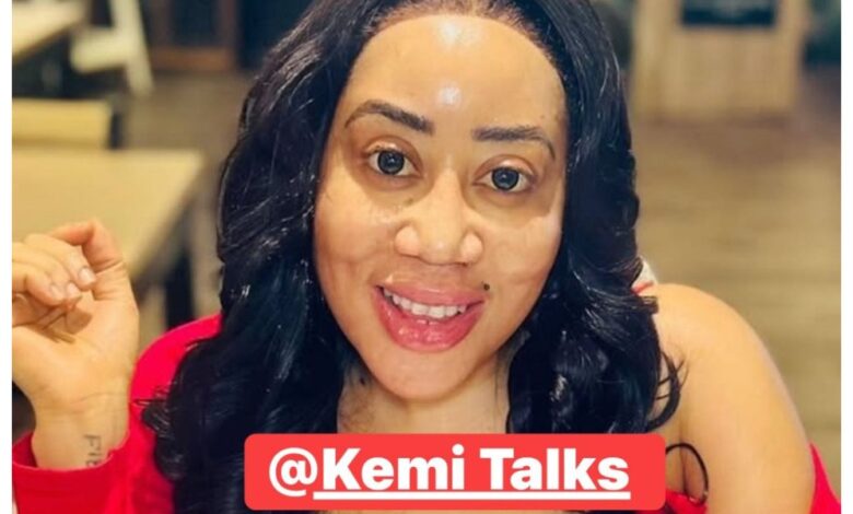 Stop bleaching, get a kidney test – Kemi Olunloyo warns Moyo Lawal