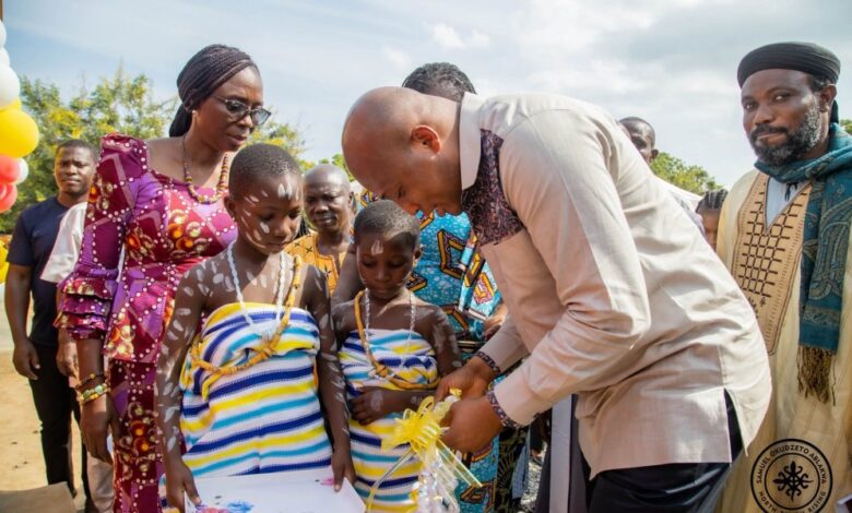 Ablakwa Commissions 20th kindergarten block in North Tongu