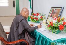 May Buhari’s memory be a blessing – Ablakwa signs condolence book