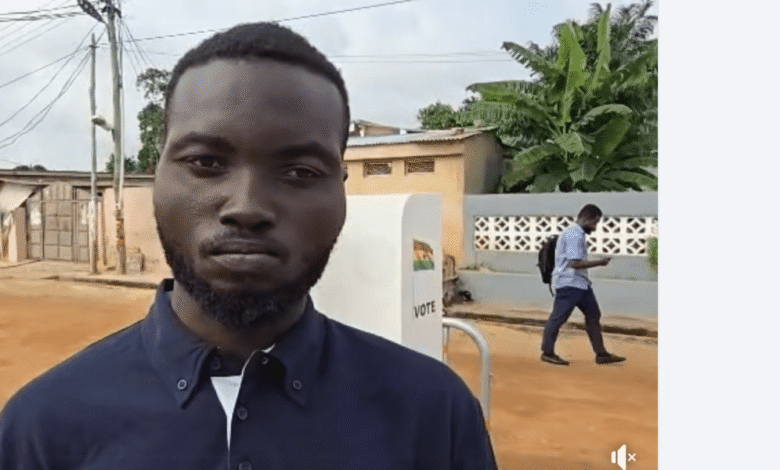 Voter confirms taking Ghc 100 to vote for NDC's candidate