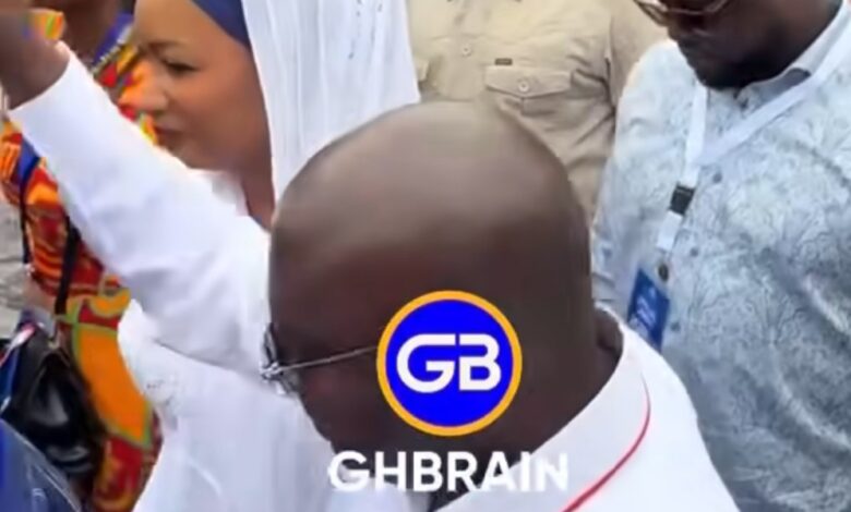 VIDEO: How Bawumia arrived at the National Delegates Conference of the NPP