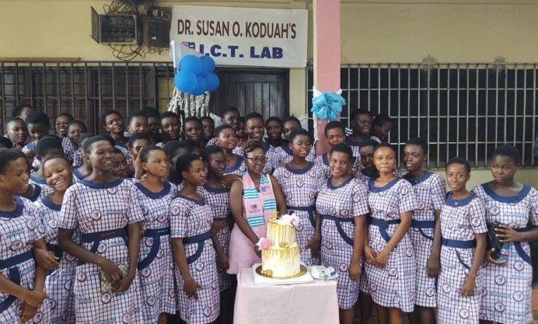 Dr. Susan O. Koduah's Generous Donation to Kumasi Girls Senior High School