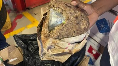 738 parcels of suspected cannabis intercepted at Swissport terminal
