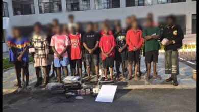 25 Nigerians arrested in Dodowa cybercrime raid