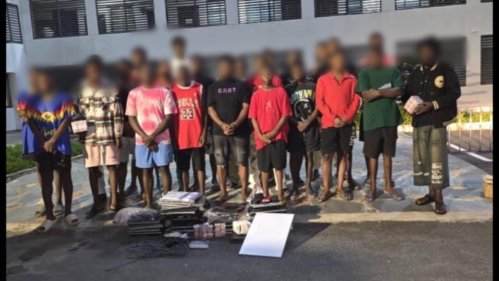 25 Nigerians arrested in Dodowa cybercrime raid