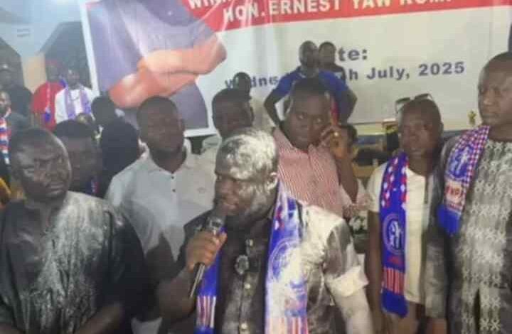 Hon Asomadu vows to win Akwatia seat for late Ernest Yaw Kumi