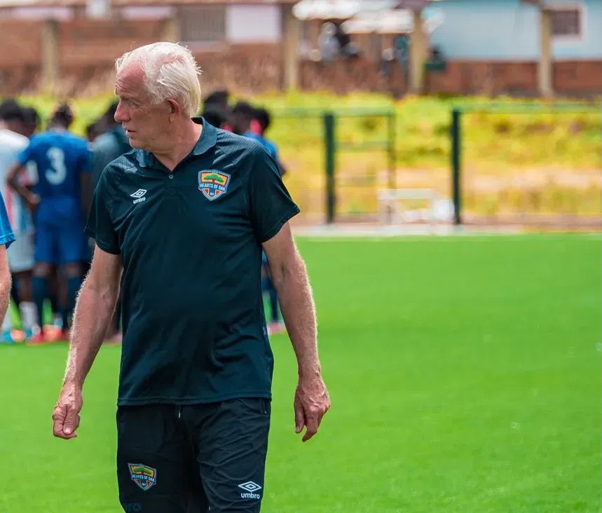 Rene Hiddink at Hearts of Oak