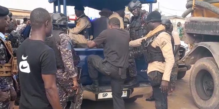 Fake security officers arrested at Awoshie DVLA polling station