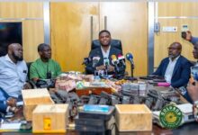 GoldBod taskforce seizes GH₵1.4 million worth of gold, cash in bust involving 10 Chinese nationals