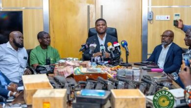 GoldBod taskforce seizes GH₵1.4 million worth of gold, cash in bust involving 10 Chinese nationals