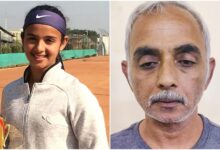 Radhika Yadav and her dad