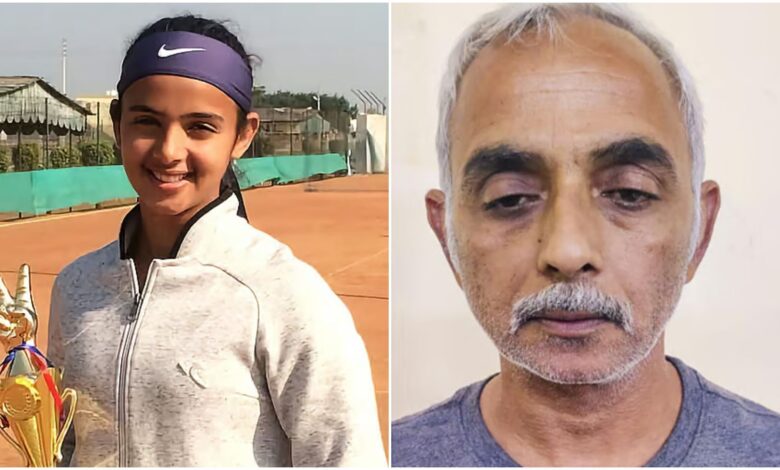 Radhika Yadav and her dad