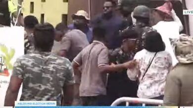 Hawa Koomson attacked as violence mars rerun