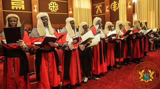 Mahama to swear in seven Supreme Court Justices today