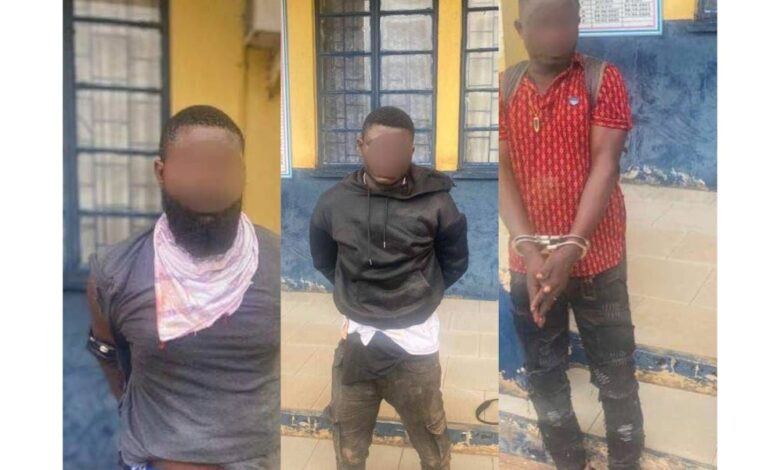 Police Nab 3 in Shama Junction Armed Robbery