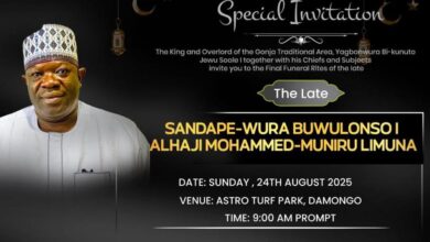Final funeral rites for Alhaji Muniru set for August 24 in Damongo