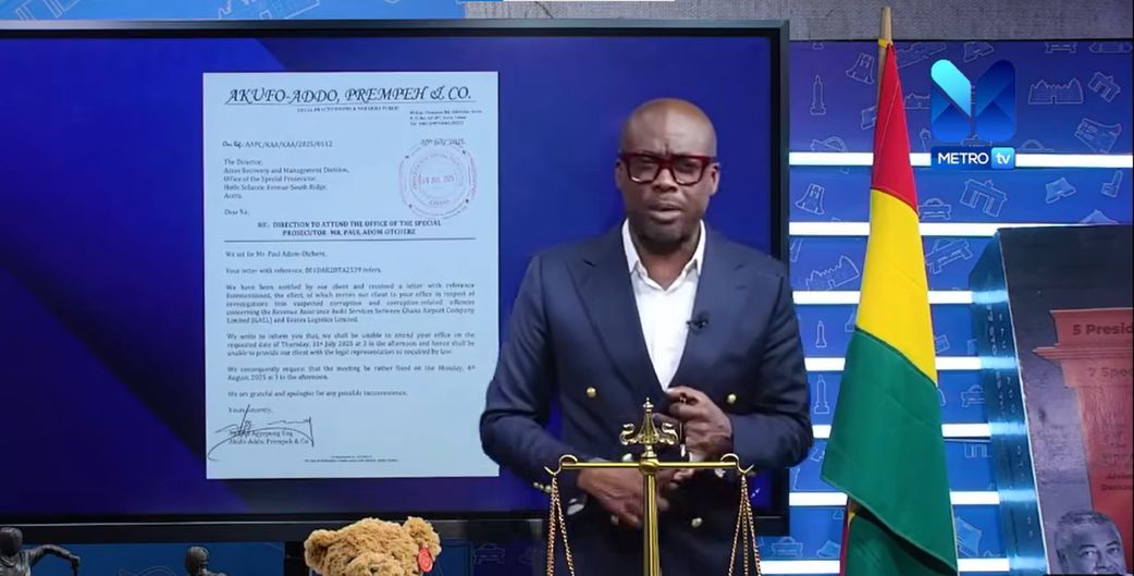 Breaking: Paul Adom-Otchere, 2 others detained by OSP
