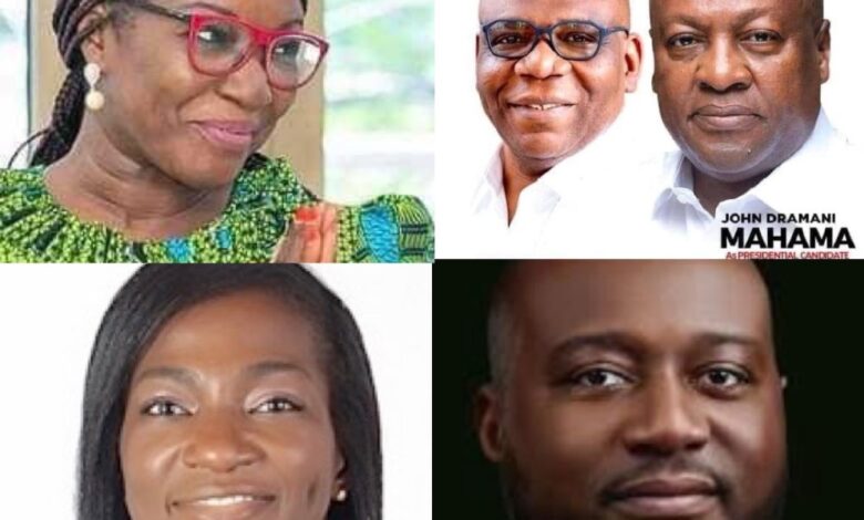 Mahama Appoints Joyce Bawa’s Sister, Brother, Brother-in-Law and Husband Into Govt
