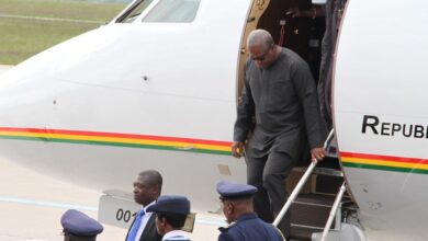 Mahama travelled by Emirates, not private jet – Gov’t clarifies