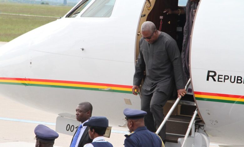 Mahama travelled by Emirates, not private jet – Gov’t clarifies