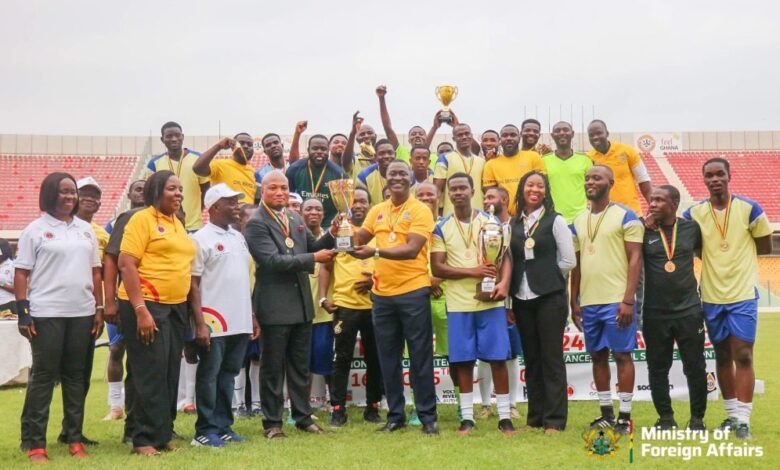 Ministry of Foreign Affairs wins big at Civil Service Games
