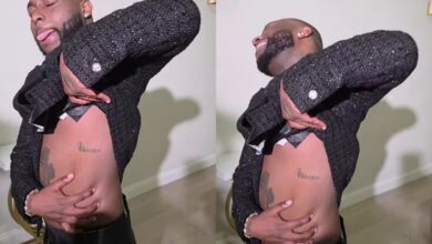 Davido shows his love for Chioma with a permanent tattoo