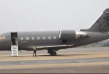 Ibrahim Mahama assists in helicopter crash forensic process