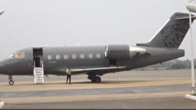 Ibrahim Mahama assists in helicopter crash forensic process