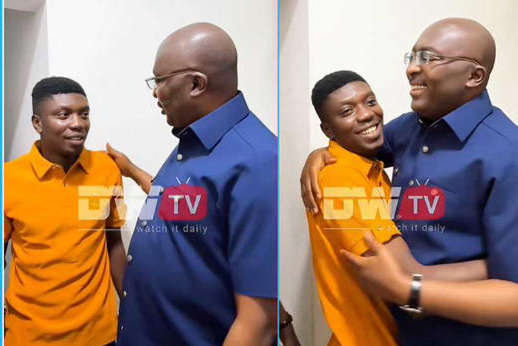 Oliver Barker-Vormawor reacts to viral video of Bawumia hugging Fante Comedy